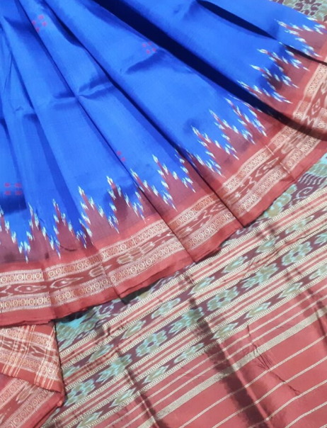 Khandua Saree Blue